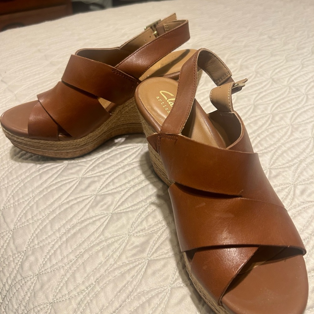 Clarks Artisan Platform Shoes